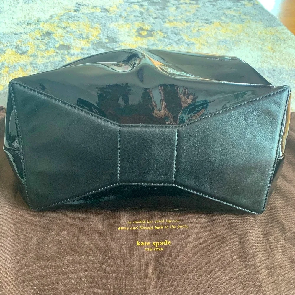 kate spade Black Patent Leather Tote